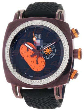 Custom Watch Dial D221/2-BRN-ORANGE