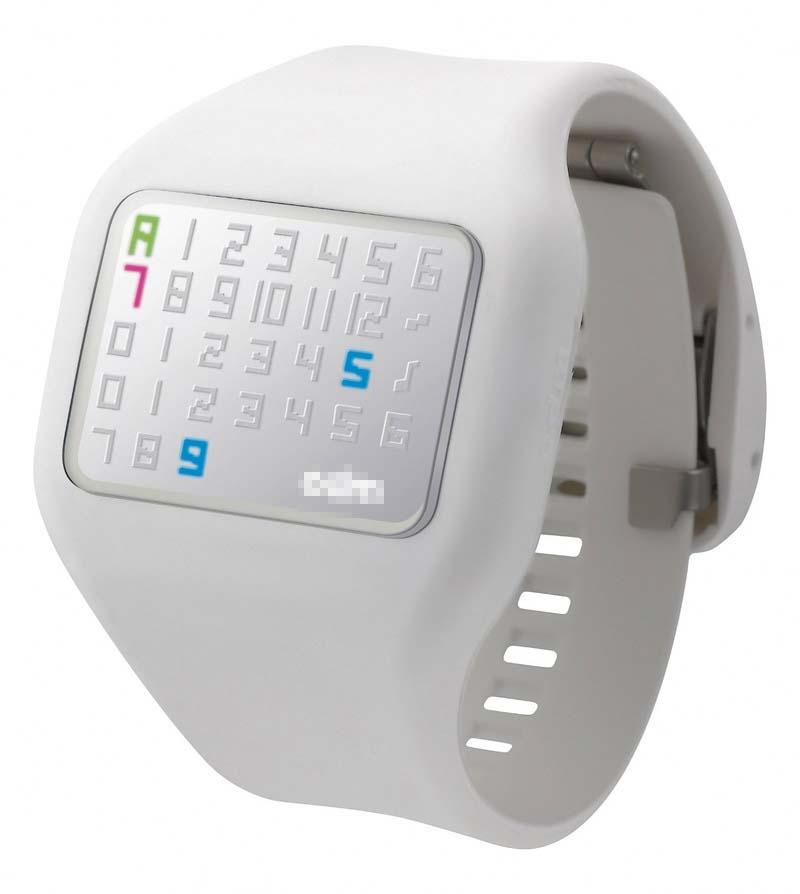 Custom Made White Watch Face