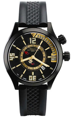 Customised Black Watch Dial DG1020A-PAJ-BKGO