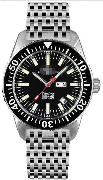 Customized Stainless Steel Watch Wristband DM2108A-S-BK