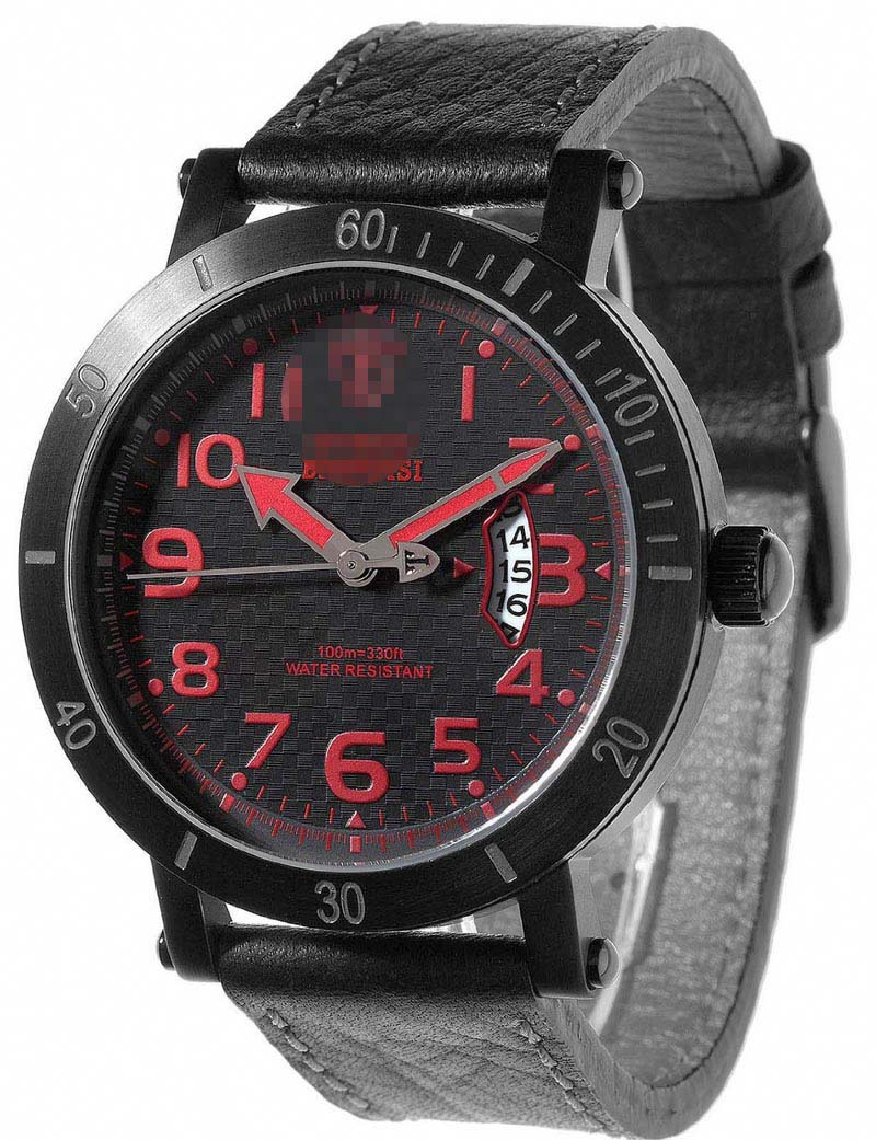 Custom Black Watch Face DT1003-E