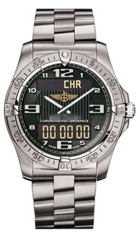 Custom Black Watch Dial E7936210/B962-SS