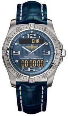 Customized Blue Watch Dial E7936210/C787-CROCD