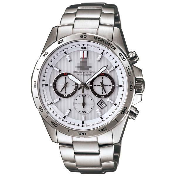 Customize White Watch Face EFR-518SBCJ-7AJF