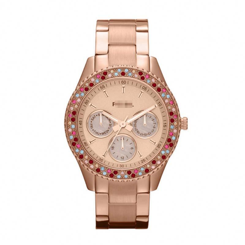 Customize Rose Gold Watch Dial ES3198