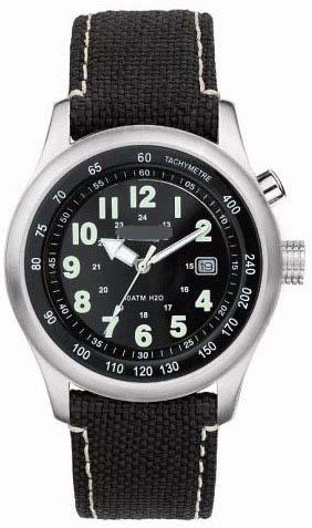 Custom Black Watch Dial FS75601