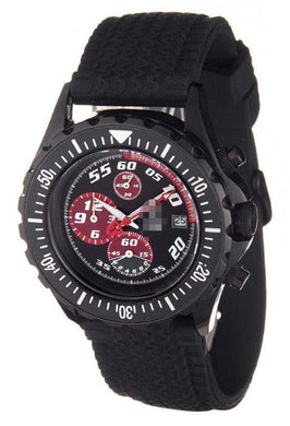 Custom Silicone Watch Bands G-30702B-BLK