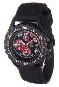 Custom Silicone Watch Bands G-30702B-BLK