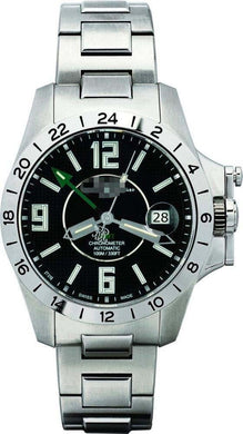 Custom Stainless Steel Watch Wristband GM2098C-SCAJ-BK