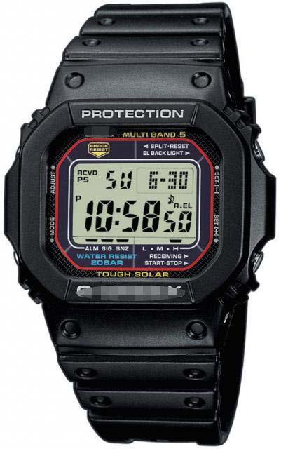 Custom Grey Watch Face GW-M5610BC-1