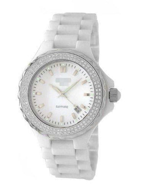Wholesale Ceramic Watch Bands H262LWS_WHT