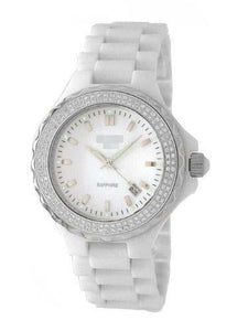 Wholesale Ceramic Watch Bands H262LWS_WHT