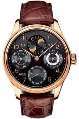 Customized Black Watch Dial IW502122