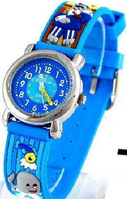 Custom Blue Watch Dial