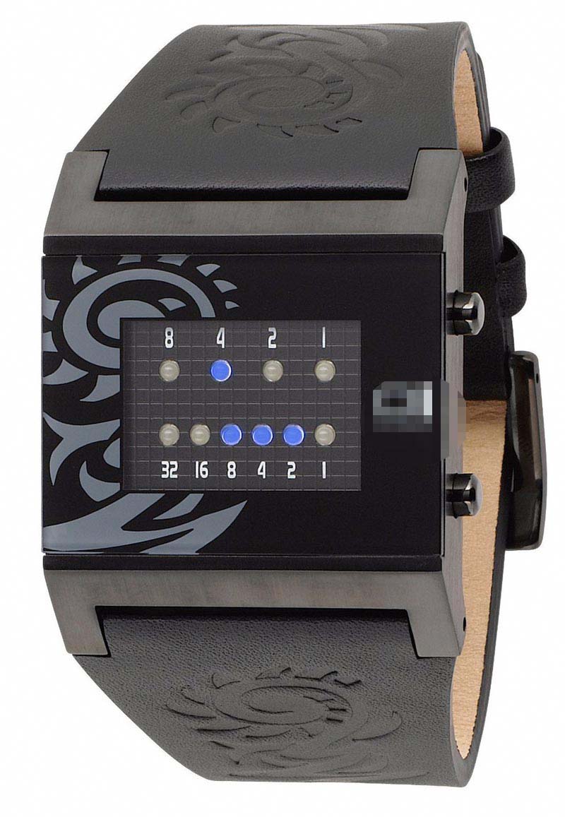 Customised Black Watch Dial