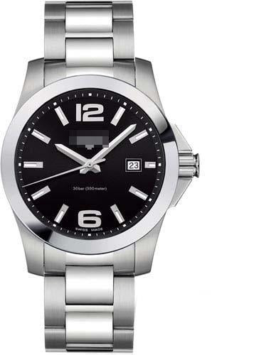 Customize Black Watch Dial L3.659.4.58.6