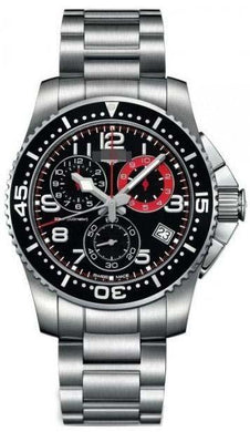 Customize Black Watch Dial L3.690.4.53.6