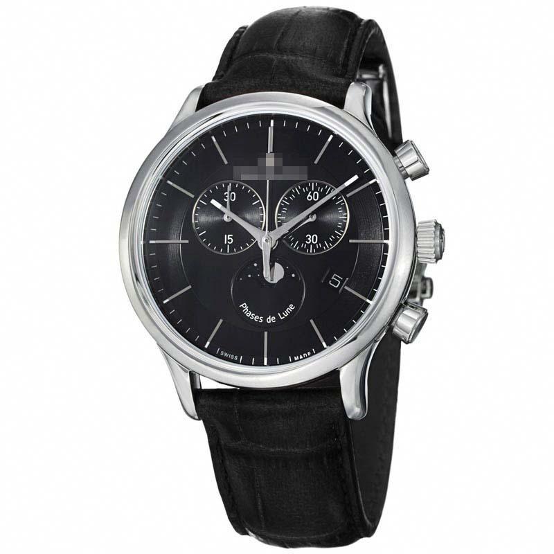 Custom Made Black Watch Dial LC1148-SS001-331
