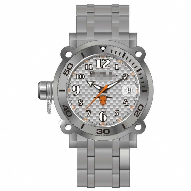 Customized Silver Watch Dial LH001