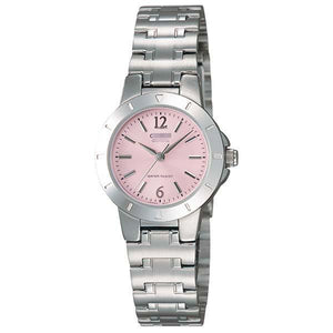 Customize Pink Watch Face LTP-1177A-4A1JF