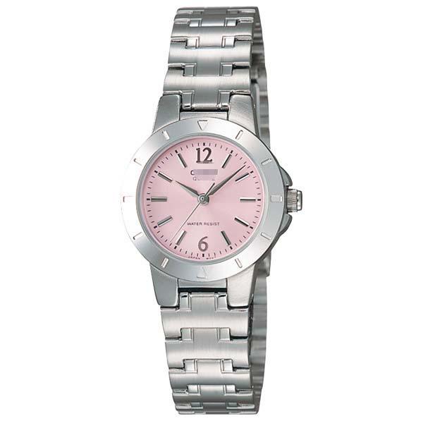 Customize Pink Watch Face LTP-1177A-4A1JF