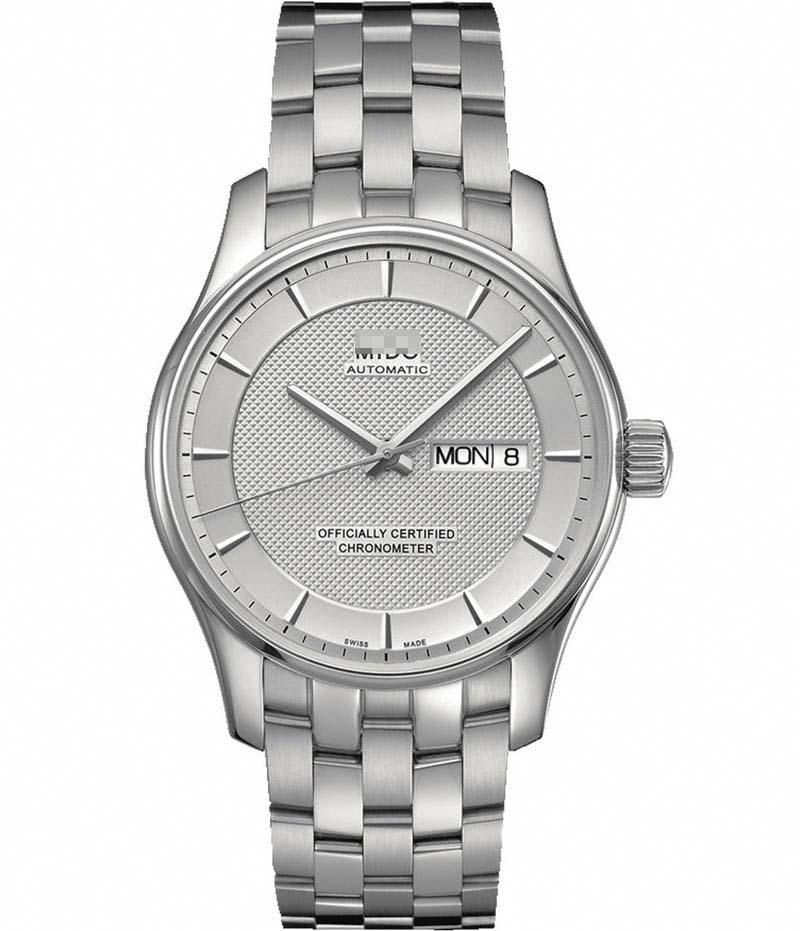 Customised Silver Watch Dial M001.431.11.031.92