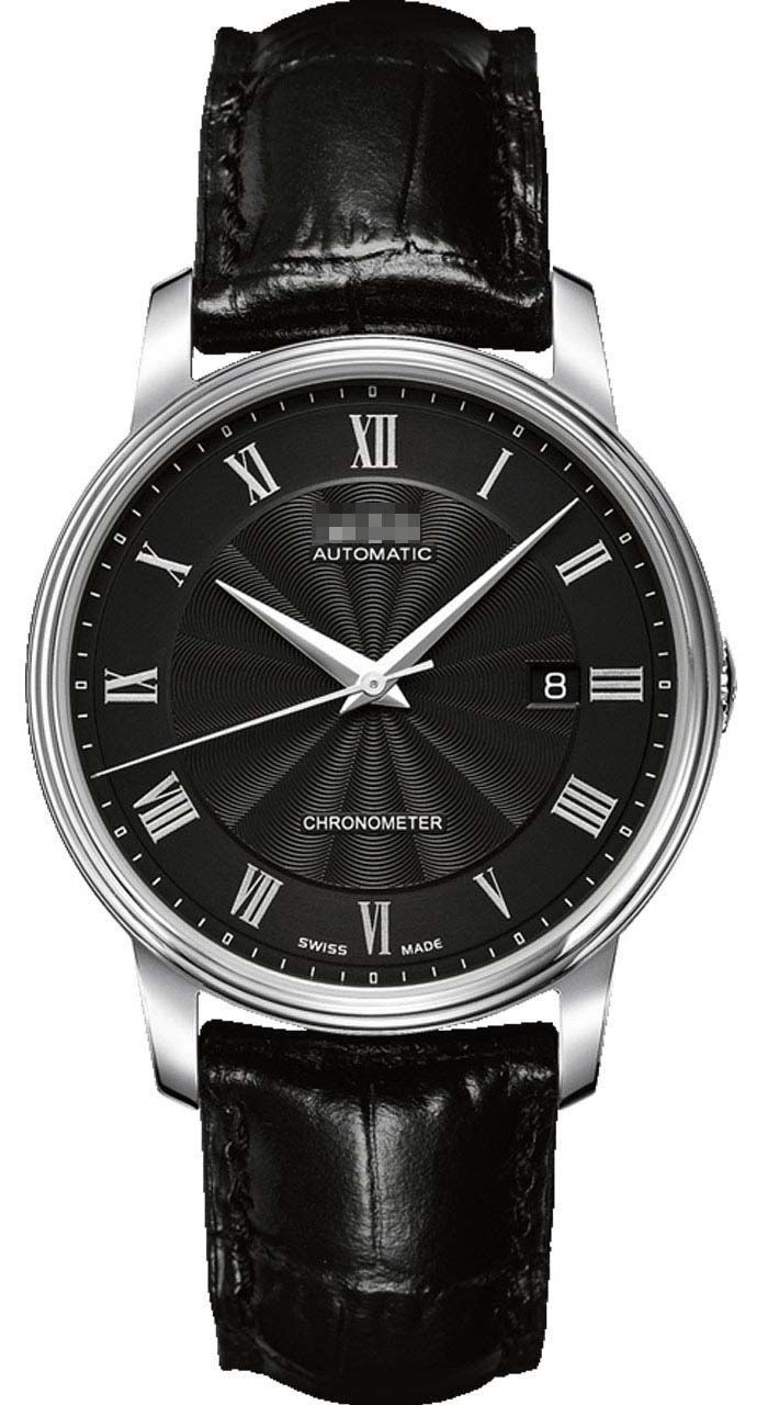 Customised Black Watch Face M010.408.16.053.20