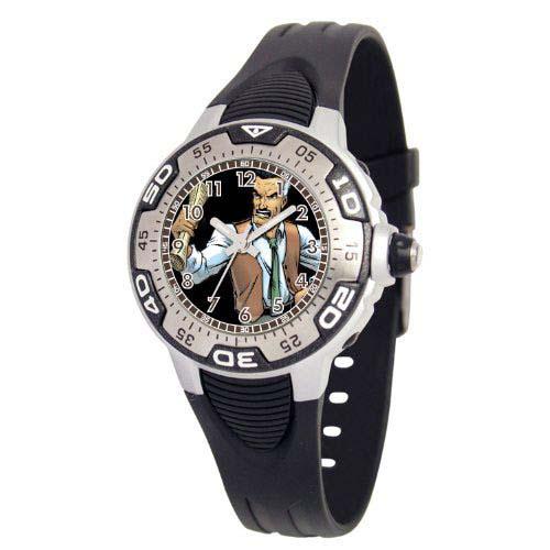 Custom Plastic Watch Bands MA0108-D359-BLACK