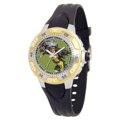 Customized Plastic Watch Bands MA0108-D369-YELLOW