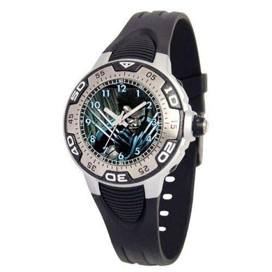 Custom Plastic Watch Bands MA0108-D383-BLACK