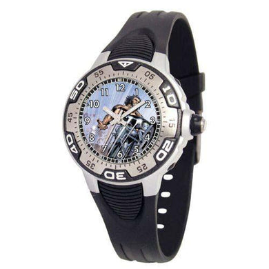 Customized Plastic Watch Bands MA0108-D385-BLACK