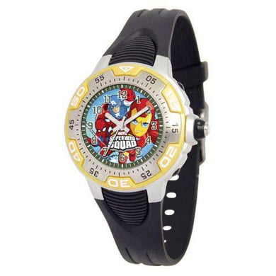 Customized Plastic Watch Bands MA0108-D537-YELLOW
