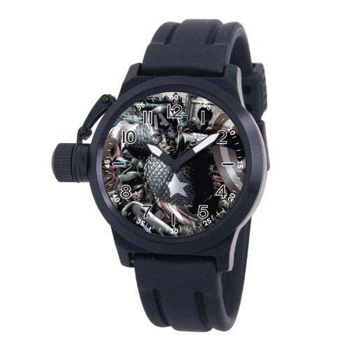 Wholesale Rubber Watch Bands MA0707-D445-BLACKRUBBER