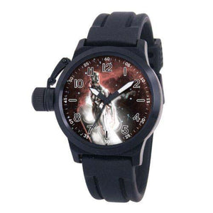 Custom Rubber Watch Bands MA0707-D480-BLACKRUBBER