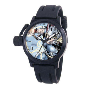 Customize Rubber Watch Bands MA0707-D491-BLACKRUBBER