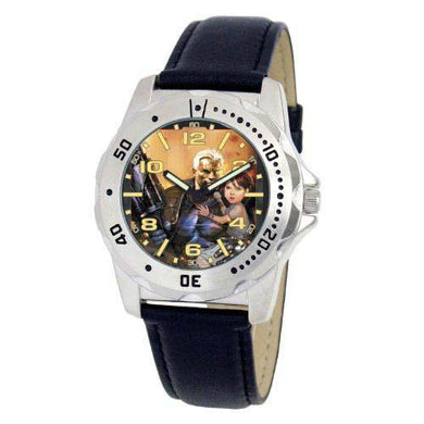 Customized Leather Watch Straps MA0710-D15-BLACKLEATHER