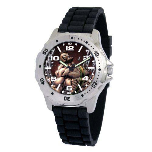 Wholesale Rubber Watch Bands MA0710-D164-BLACKRUBBER