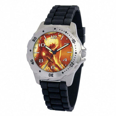 Customized Rubber Watch Bands MA0710-D169-BLACKRUBBER