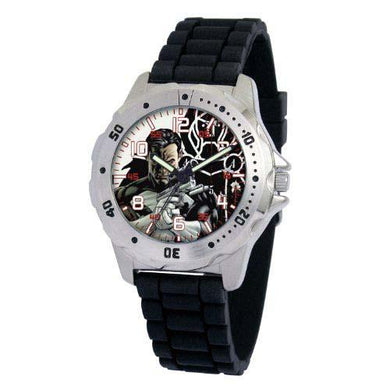 Customization Rubber Watch Bands MA0710-D184-BLACKRUBBER