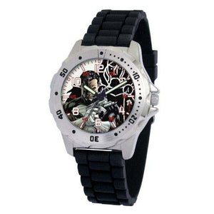 Customization Rubber Watch Bands MA0710-D184-BLACKRUBBER