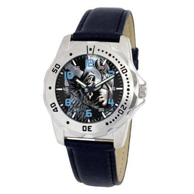 Wholesale Leather Watch Straps MA0710-D18-BLACKLEATHER