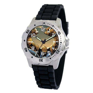 Wholesale Rubber Watch Bands MA0710-D193-BLACKRUBBER