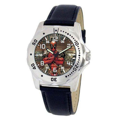 Wholesale Leather Watch Straps MA0710-D22-BLACKLEATHER