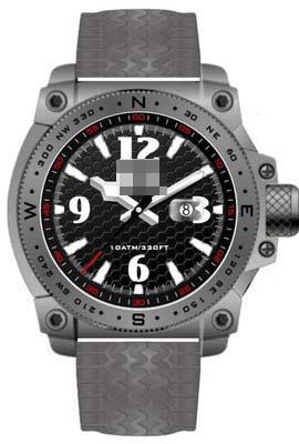 Custom Silver Watch Dial MR107