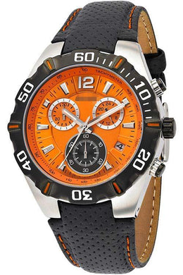 Customized Orange Watch Dial