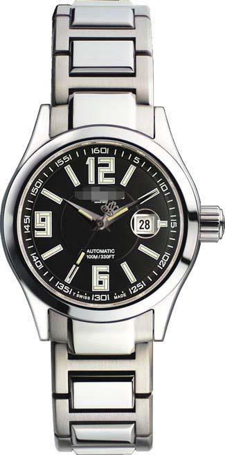 Wholesale Stainless Steel Watch Belt NL1026C-SA-BK