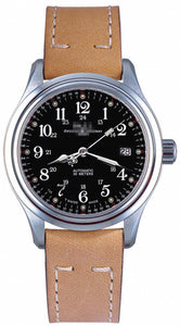 Customization Leather Watch Straps NL1038D-L1-BK