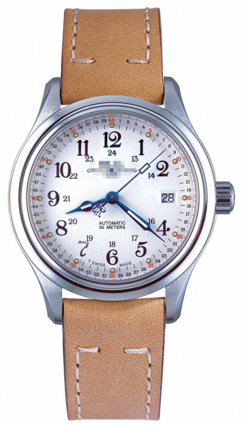 Custom Leather Watch Straps NM1038D-L1-WH