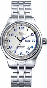 Customised Silver Watch Dial NM1058D-SCJ-SL