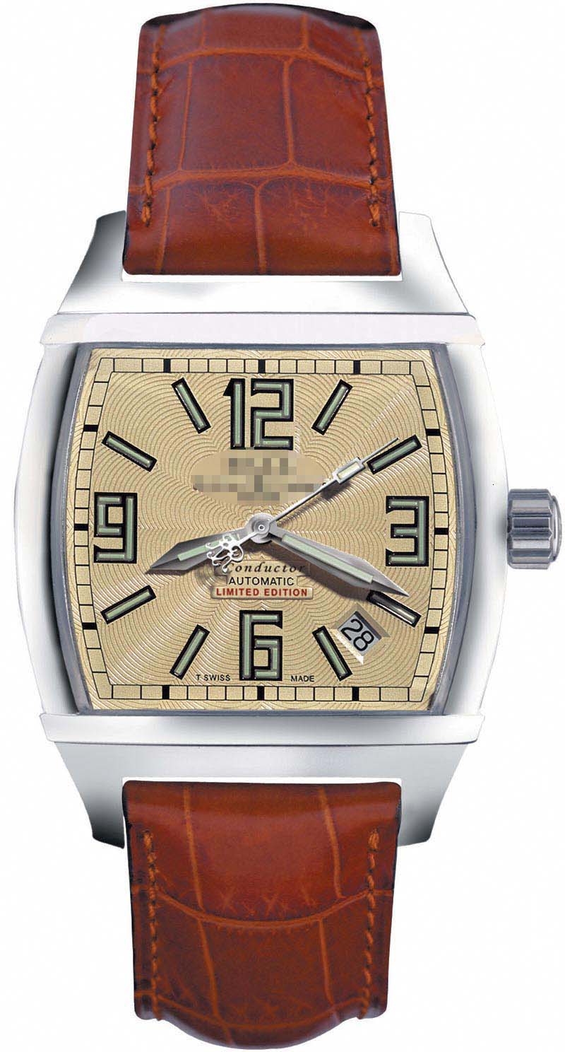 Custom Leather Watch Straps NM1068D-LA-GO